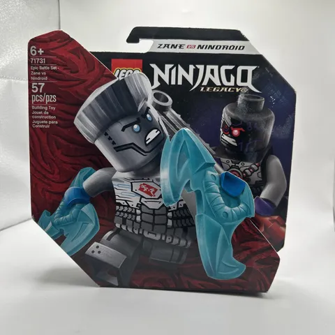 LEGO NINJAGO Epic Battle Set Zane vs. Nindroid 71731 Building Kit 57 Pcs Age 6+