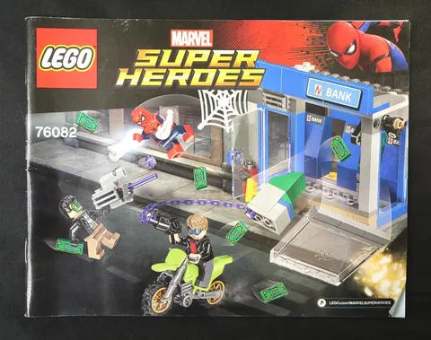 Lego Super Heroes INSTRUCTION GUIDE Manual Marvel Spider-Man 76082