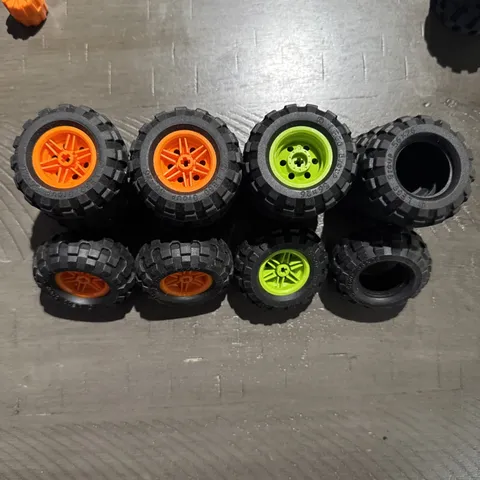Lego Balloon Wheels. 56x26. Lot Of 16, 12 Rims.