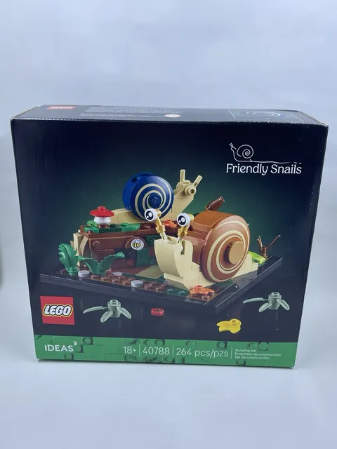 LEGO Friendly Snails 40788 264pc 18+ Ideas Promotional Limited Edition Box