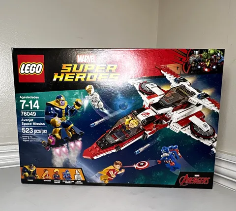 LEGO Marvel Super Heroes 76049 Avenjet Space Mission New Sealed
