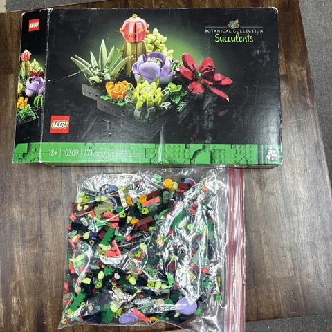 LEGO Set 10309 Botanical Collection Succulents