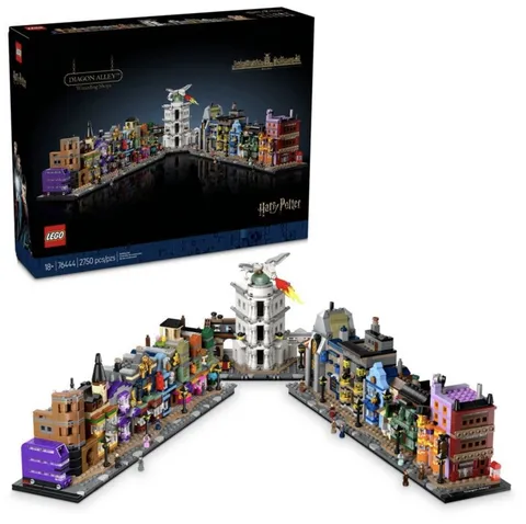 LEGO Harry Potter: Diagon Alley Wizarding Shops (76444) 2750 Pcs Brand New
