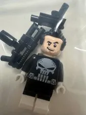 Official lego Punisher Minifigure 76178 Brand New Daredevil Spiderman