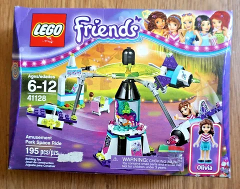 LEGO 41128 FRIENDS AMUSEMENT PARK SPACE RIDE 195pcs. AGE 6-12  NEW SEALED