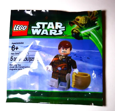 Lego Han Solo Hoth Minifigure 5001621 Polybag Sealed