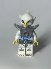 LEGO Ewar Minifigure Pearl Gold Armor, Legends of Chima Series
