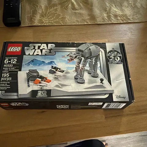 LEGO Star Wars 40333 Battle of Hoth 20th Anniversary Set 195 pcs Ages 6-12