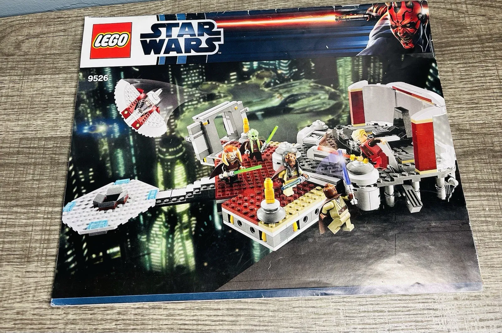 Lego 9526 Star Wars Palpatine's Arrest Instruction Manual Booklet Only No Bricks