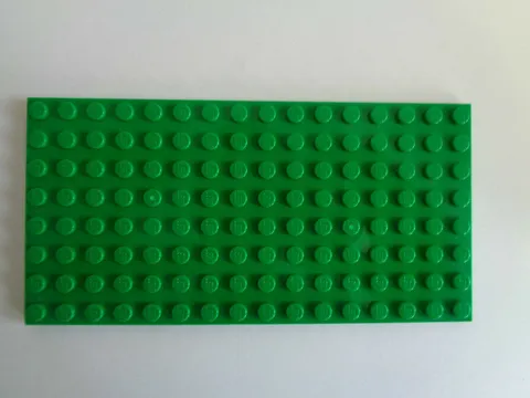 Lego Plate Plate 8 x 16 92438 Green Green