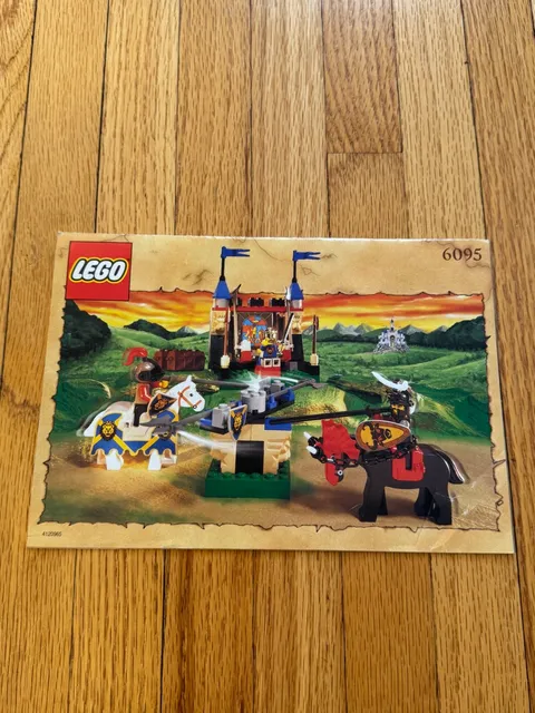 Lego Castle Royal Joust (6095) Instruction Booklet Only