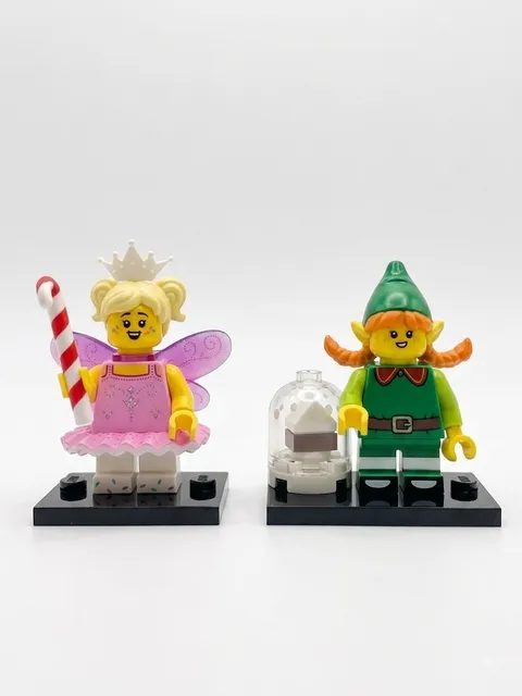 LEGO Minifigures Series 23 CMF Lot: Sugar Fairy & Holiday Elf