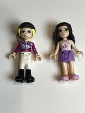 Lego Friends Stephanie & Emma Figures Lot of 2 (41093)