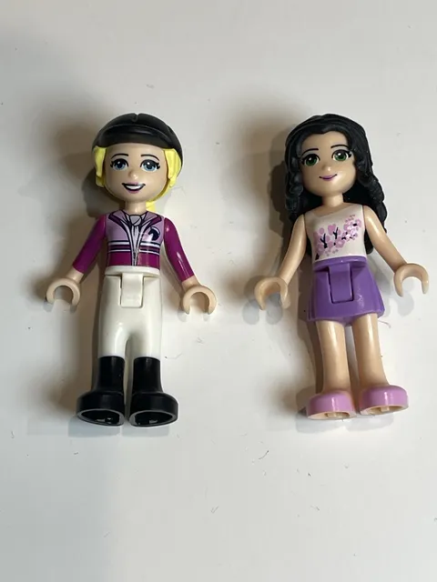 Lego Friends Stephanie & Emma Figures Lot of 2 (41093)