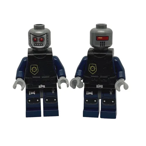 LEGO Robo SWAT Minifigure Lot x2 Super Secret Police The LEGO Movie 70819 Emmet