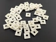 Lego x50 New White Turntable 2 x 2 Square Base # 27448