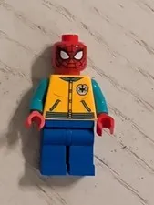 LEGO Spider-Man - Orange Letter Jacket SUPER HERO MINIFIGURE