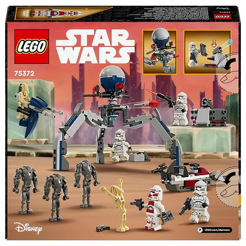 LEGO Star Wars Clone Trooper Battle Droid Battle Pack 75372