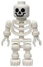 LEGO® Minifigure Castle gen001 Skeleton w/Standard Skull