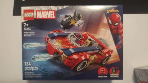 Lego Spider-Man Car vs. Venomized Wolverine 76336 - Brand New In Box 
