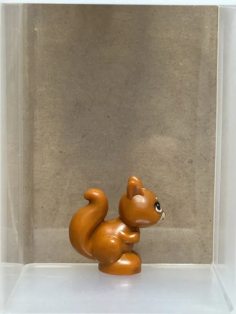 LEGO Parts - Dark Orange Squirrel, Mini Doll Style - No 11568pb05 - QTY 1