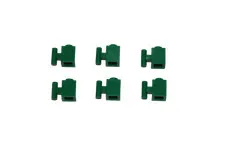 6 Lego® TRAIN Railway 9V RC 1x1 Brick with Handle Hold GREEN