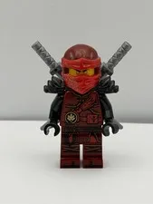 LEGO Ninjago Kai Minifigure Fire Ninja Armor njo0277 *SEE DESCRIPTION