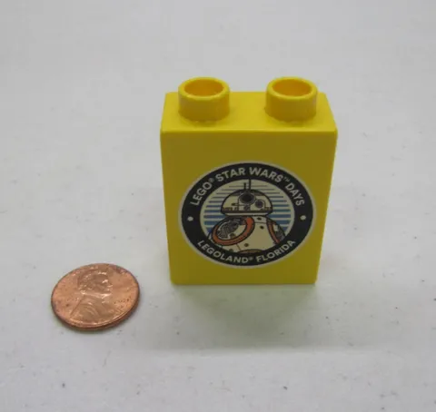 Lego Duplo Star Wars Days BB-8 Legoland Florida Promotional Brick Block Robot
