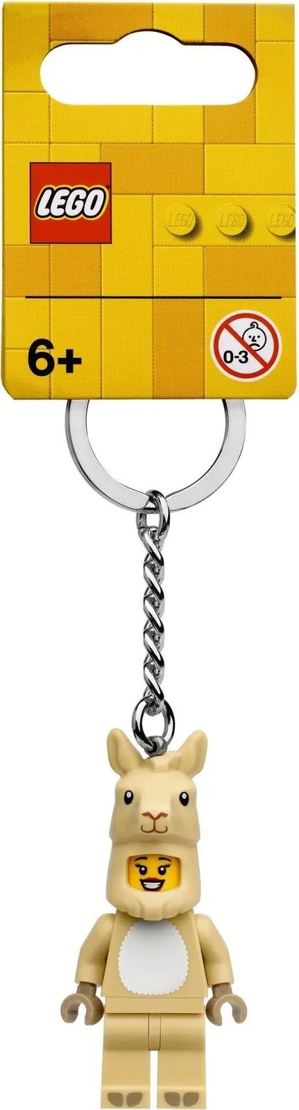 LEGO Classic Llama Girl Minifigure Keyring 854081