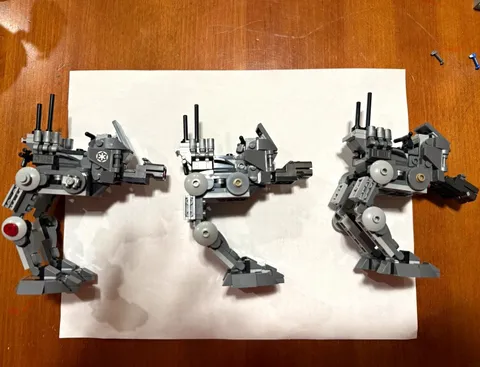 OFFICIAL LEGO STAR WARS AT-RT Walker Lot x3 no mini figs