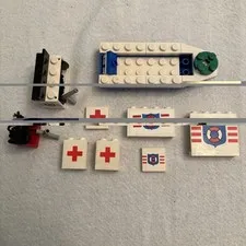 LEGO Lot Of VTG Mixed Coast Guard/Emergency PIECES