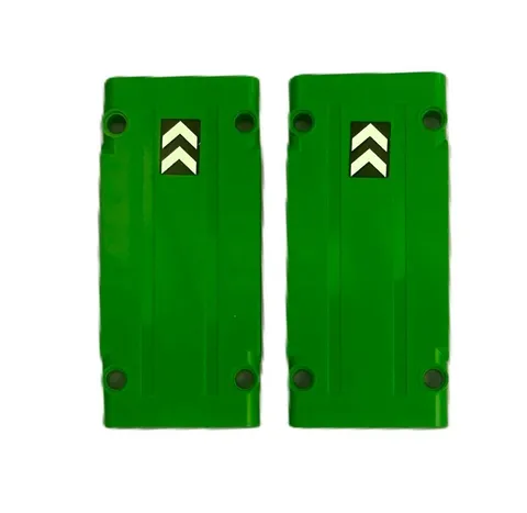 LEGO Parts - Green Technic, Panel Plate 5 x 11 x 1 - No 64782 - QTY 2