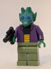 LEGO Star Wars Onaconda Farr SW0241 Minifigure 8036 Shuttle Genuine Blaster