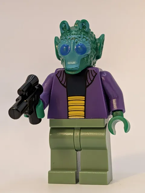 LEGO Star Wars Onaconda Farr SW0241 Minifigure 8036 Shuttle Genuine Blaster