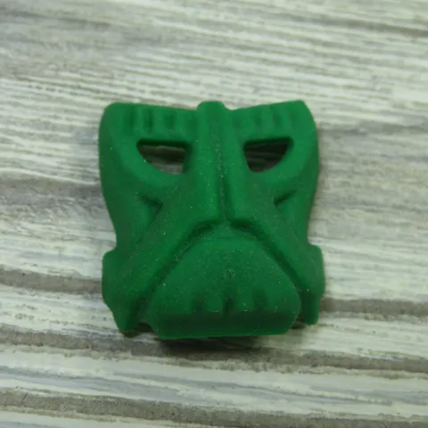 LEGO Bionicle - MASK - 42042 - "VU" - Rubber - Green - Genuine Replacement