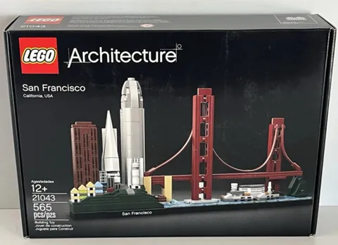 The LEGO Architecture: San Francisco 21043 set, brand new in box.