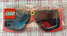 New Sealed LEGO Atlantis 3D Glasses Red Cyan Anaglyph Shades Rare Vintage