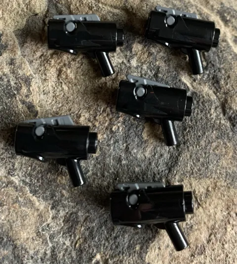 LEGO MiniFigure Weapon Launcher Shooter Black 15403 + 15392 Lot
