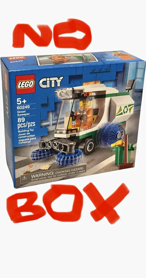 LEGO CITY Street Sweeper 60249 89 pcs- FACTORY SEALED LEGO BAGS