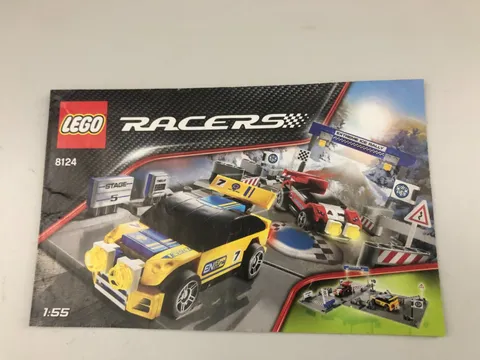 Lego Racers 8124 Ice Rally Instruction Manual Good Condition