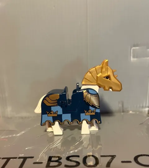 Lego Castle crown Knight horse with armor