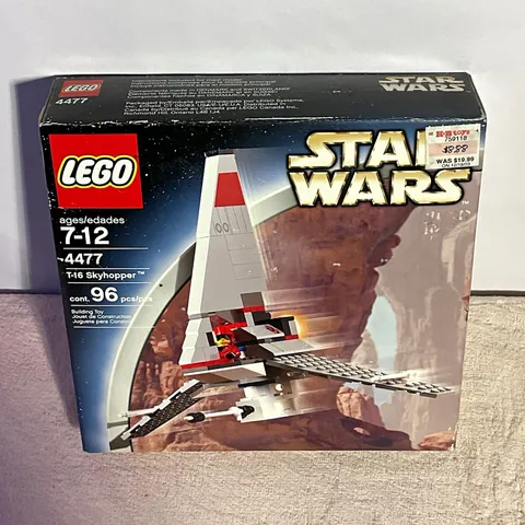 LEGO Star Wars 4477 T-16 Skyhopper 96pc Ages 7-12 Box Plastic Complete Set
