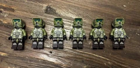 Lego Star Wars| Kashyyk Scouts| Lot Of 6| Great Condition| No Cracks