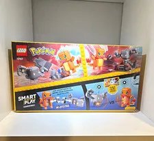 LEGO Pokemon Charmander & Geodude Cavern Clash 72157 198pc Smart Play 6+