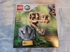LEGO JURASSIC WORLD SET #76964 DINOSAUR FOSSILS: T-REX SKULL-NEW,  SEALED