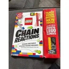 Lego chain reactions craft kit book Pat Murphy Klutz Labs
