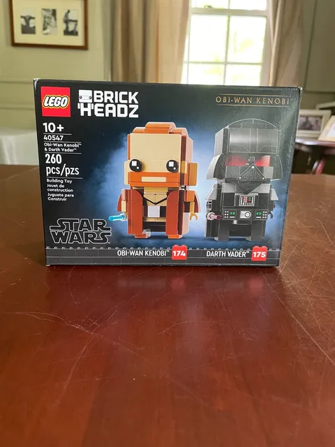 LEGO BRICKHEADZ: Obi-Wan Kenobi & Darth Vader (40547)