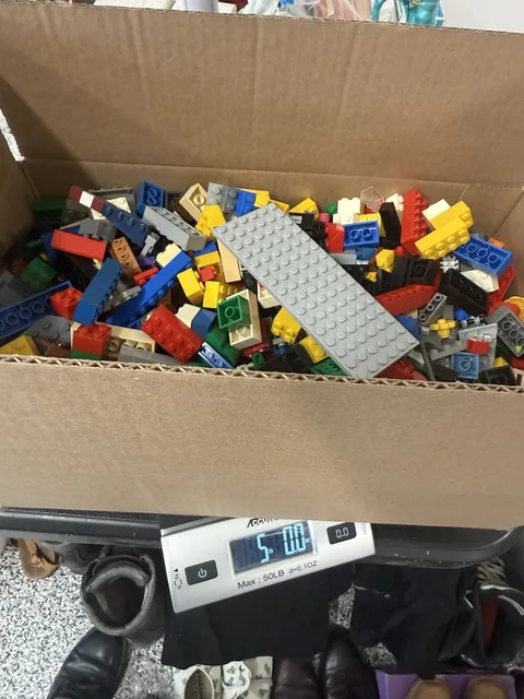LEGO 5 Pounds lbs Random Parts Pieces  Blocks Bulk Lot