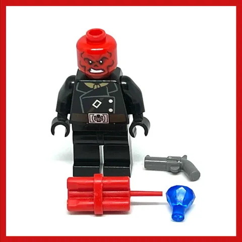 Lego 76017 Marvel Super Heroes Red Skull Minifigure 2014 Retired