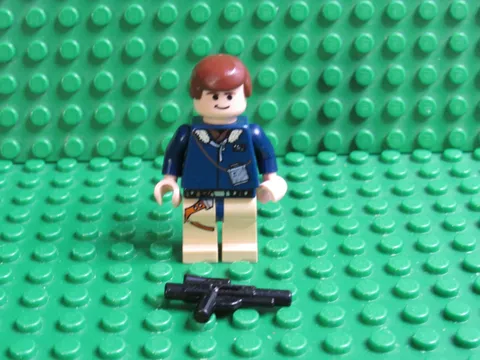 LEGO Vintage Star Wars minifigure 6212 Han Solo Minifig Minifigure Hoth H28